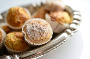 Muffins mit Apfelmus