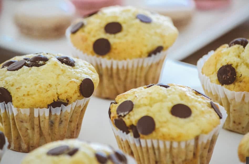 Muffins mit Schokostückchen