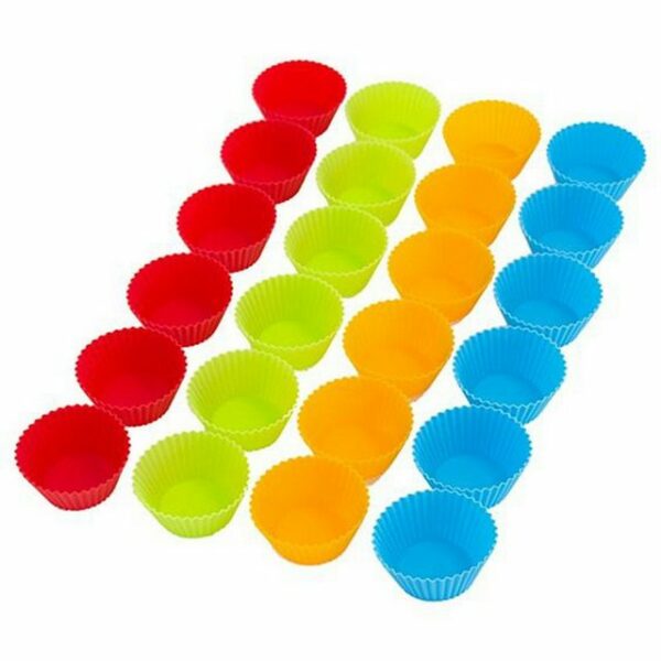 RUBBERNECK Muffinform Silikon Muffin Förmchen für Kuchen