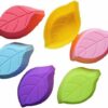 DRSEON Muffinplatten 6 Stück Blumen Silikon Kuchenform Geleeform Backwerkzeuge