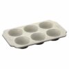 Genius Muffinform Cerafit Bakery Muffinblech - Keramik 6er Blech
