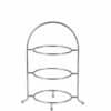 Elkuaie Etagere Serviergestell Etagere aus hochwertigem Edelstahl mit rutschfesten