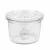 MamboCat Einmachglas 48er Set Weck Gläser 80ml Sturzgläser mit 48 Glasdeckeln inkl. Gelierzauber Rezeptheft von Diamantzucker
