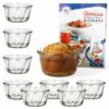 MamboCat Einmachglas 9er Set Weck Gugelhupfglas 280 ml mit Rezeptheft