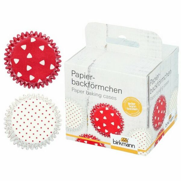 Birkmann Muffinform Papierbackförmchen Rot Ø 7 cm
