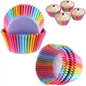 BOTRIBAS Muffinform 200/ 400 Stück muffinförmchen papier cupcake formen