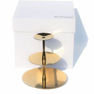 Blue Chilli Design Etagere 3er Etagere - Design: Pure in goldfarben