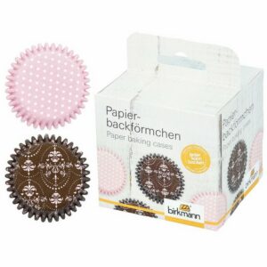 Birkmann Muffinform Papierbackförmchen La Belle Rose Ø 7 cm