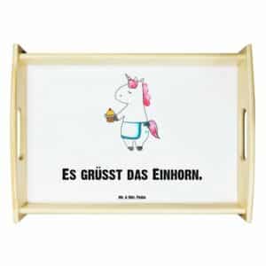 Mr. & Mrs. Panda Tablett Einhorn Muffin - Weiß - Geschenk