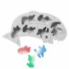 Metamorph Eiswürfelform Katzen Silikonform 6-fach
