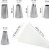 ELIAUK Back-Set Profi-Spritzbeutel-Set 40 cm