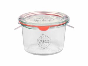 MamboCat Einmachglas 12er Set Weck Gläser 80ml Sturzgläser mit 12 Glasdeckeln