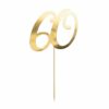 partydeco Einweggeschirr-Set Caketopper Zahl