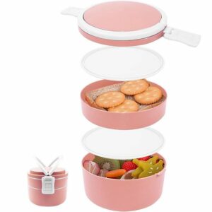 KOMIRO Lunchbox Erwachsene und Kinder Brotdose 2 Lunch Box