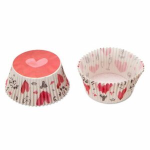 STÄDTER Muffinform Papier Sweet Love Maxi 50 Stück