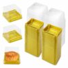 JedBesetzt Kuchentransportbox Transparente Mini-Kuchenbox
