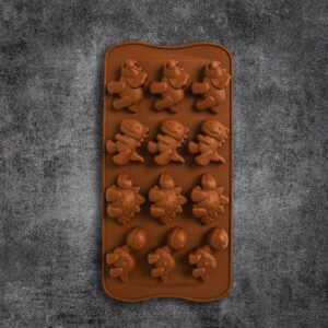 Pure Xocolate Schokoladenform Backform Silikonform Schokolade - Dino (1-tlg)