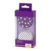 Birkmann Muffinform Papierförmchen Colour Splash lila 48 Stück
