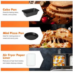 Decome Küchenmaschinen Zubehör-Set 9PCS Zubehörset für Luftfritteusen: Ergänzung für Ihre Kochbedürfnisse