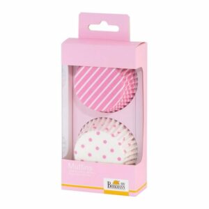 Birkmann Muffinform Papierförmchen Colour Splash Rosa 48 Stück