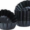 YIDOMDE Muffinform 12x Wiederverwendbare Mini-Tortenformen