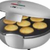 CLATRONIC Waffeleisen Clatronic MM3496 Muffin Maker Silber
