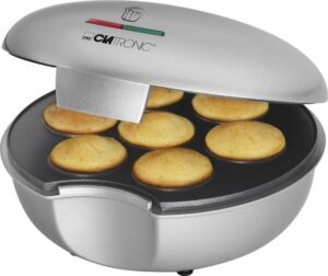 CLATRONIC Waffeleisen Clatronic MM3496 Muffin Maker Silber