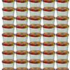 MamboCat Einmachglas 75er Set Sturzglas 230 ml Marmeladenglas Einmachglas Einweckglas To 82 Obst Dekor Deckel