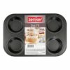 Zenker Muffinplatten Pure Muffinblech für 6 Muffins