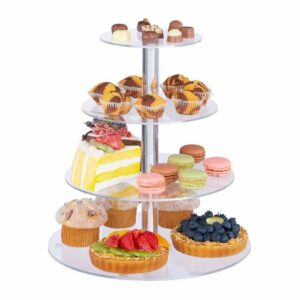 relaxdays Etagere Etagere 4 Etagen