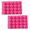 LGDM Gugelhupfform 2 Stück Mini Gugelhupfform - Silikon Gugelhupf Kuchenform