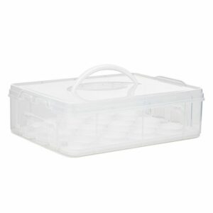 Gravidus Kuchentransportbox Muffin Box Cupcake Transportbox Kuchencontainer