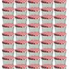MamboCat Einmachglas 75er Set Sturzglas 230 ml Marmeladenglas Einmachglas Einweckglas To 82 rot karierter Deckel