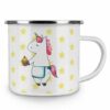 Mr. & Mrs. Panda Becher Einhorn Muffin - Weiß - Geschenk