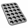 Zenker Muffinplatten Black Metallic 24er Mini-Muffin-Backblech