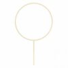partydeco Einweggeschirr-Set Cake Topper - Holz - Hoop