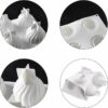 QttvbTna Silikonform Dessert Mousse Backformen 3D Backformen 6 Löcher Silikon-Formen