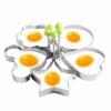 FLDHood Cake-Pop-Form 5 Stück Omelettformen Edelstahl Eierringe Omelettringe