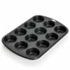 Kaiser Backform Muffin-Backform 12-Loch schwarz antihaft