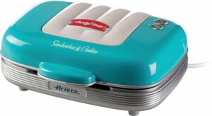 Ariete 3-in-1-Sandwichmaker Party Time 1972B 3 in 1 blau