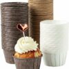 Benda Handels Muffinform Papier Muffinförmchen 150 Stück Cupcake Formen