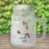 Mr. & Mrs. Panda Glas Einhorn Muffin - Transparent - Geschenk
