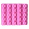 Devenirriche Muffinform 4 Pack Silikon Eisformen Trays mit Puppy Dog Paw