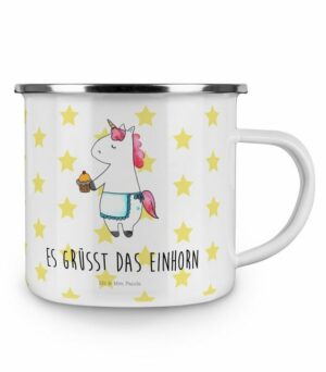 Mr. & Mrs. Panda Becher Einhorn Muffin - Weiß - Geschenk