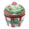POWERHAUS24 Keksdose Cup Cake Blechdose Merry Christmas