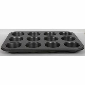 BURI Backform 12x 12er Muffin-Backblech antihaftbeschichtet Muffins backen 144 Muffi