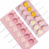 ZanMax Silikonform 2 Stück 3D-Fondant-Silikonformen