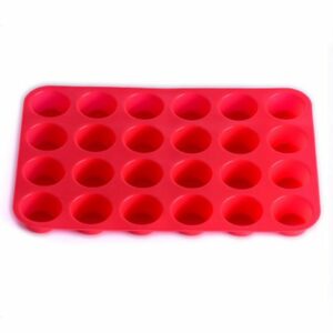 Devenirriche Muffinform Muffinform Silikon für 24Muffins Cupcake Formen