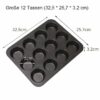 BOTRIBAS Muffinform Muffinform Blech für 6 / 12 / 20 Muffins