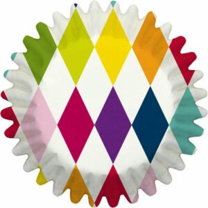 Birkmann Muffinform Mini-Papierbackförmchen Regenbogen Ø 4.5 cm